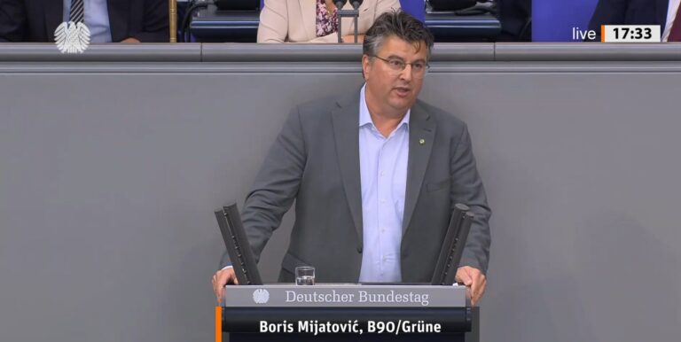 Rede im Deutschen Bundestag vom 11. Juni 2026: Fortsetzung der Beteiligung bewaffneter deutscher Streitkräfte an der durch die Europäische Union geführten Operation EUFOR ALTHEA in Bosnien und Herzegowina